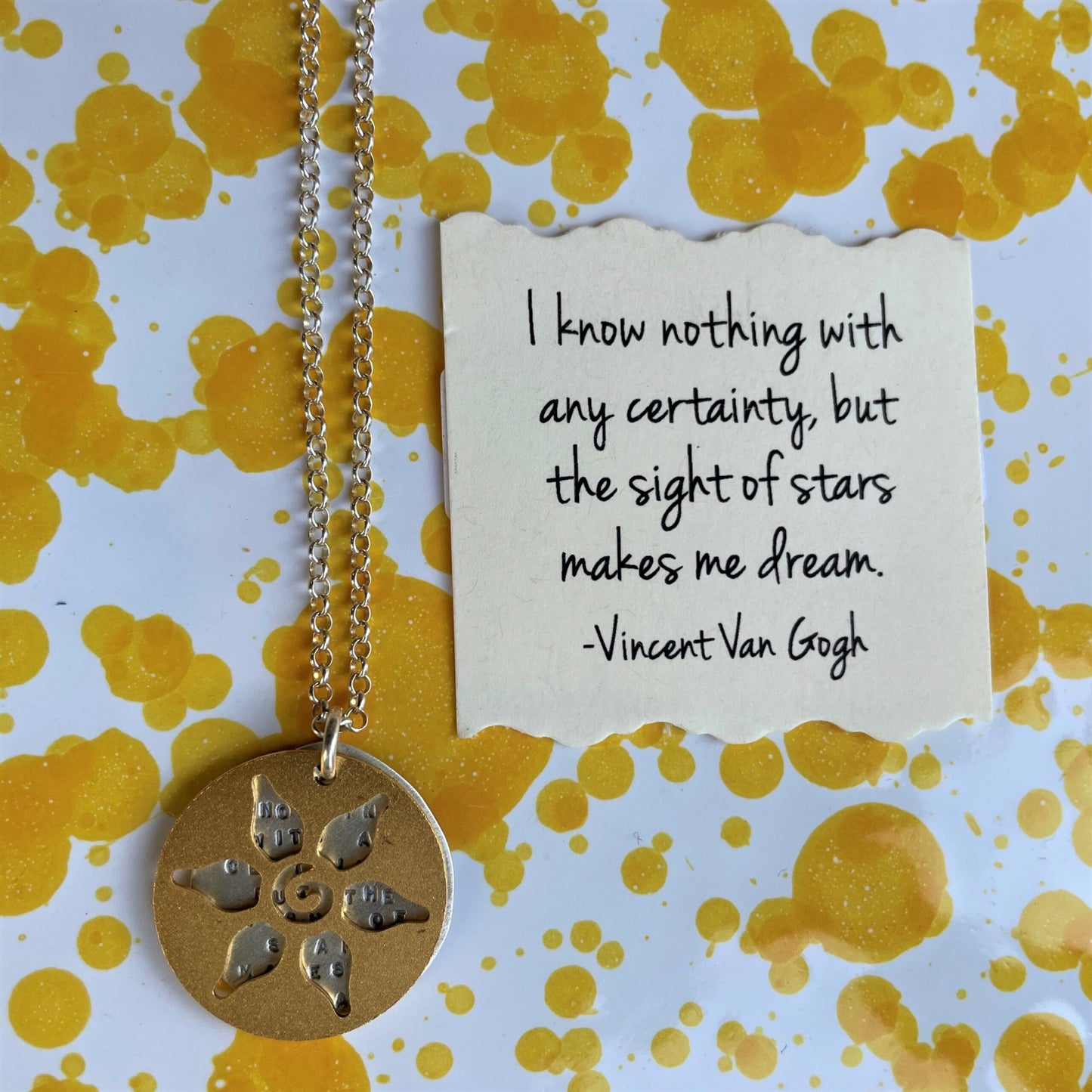 Vincent Van Gogh Necklace