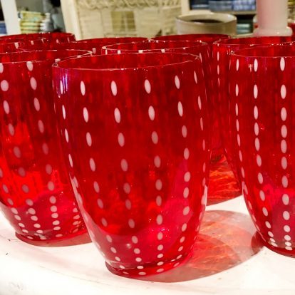 Red Dotted Tumbler