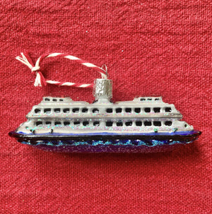 Ferry Boat Tree Ornament