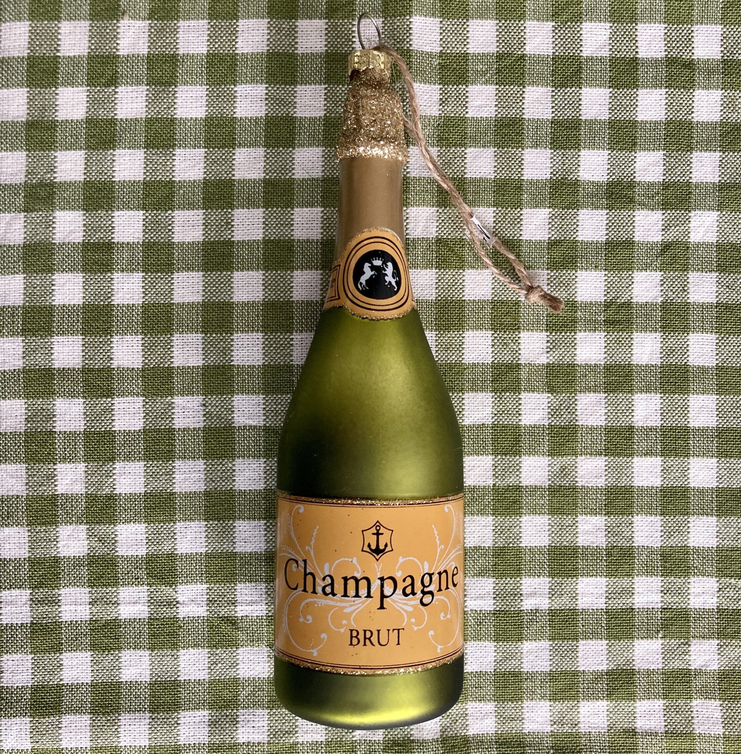 Champagne Brut Tree Ornament