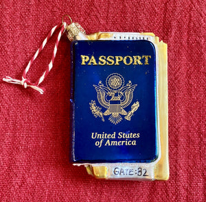 Passport Holiday Ornament
