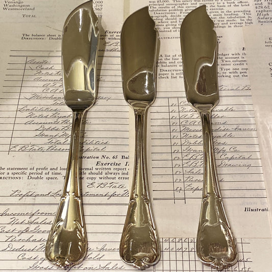 Vintage Hotel Silver Italian Ciga Hotel Spreader