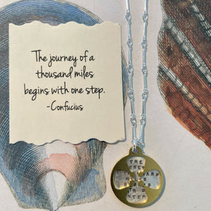 Confucius Quote Necklace