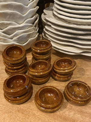 Poterie Renault French Ceramic Butter Bowl