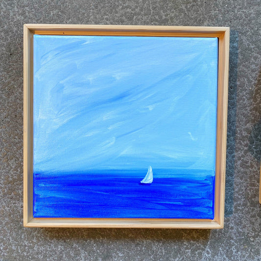 Quiet Afternoon Painting by Julie Bowers Murphy