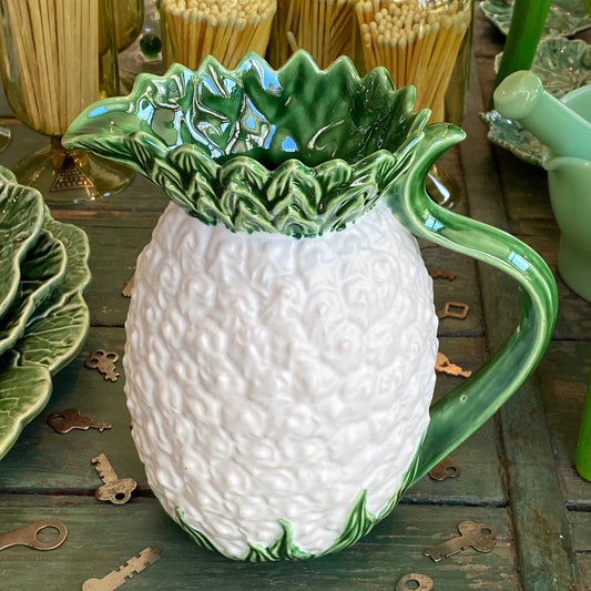 White Pineapple Pitcher