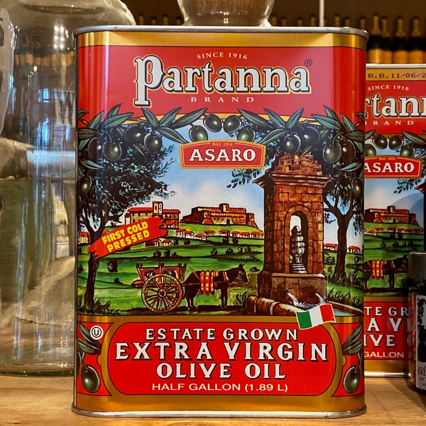Olive Oil 750 mL Glass Gallon – Zeytna