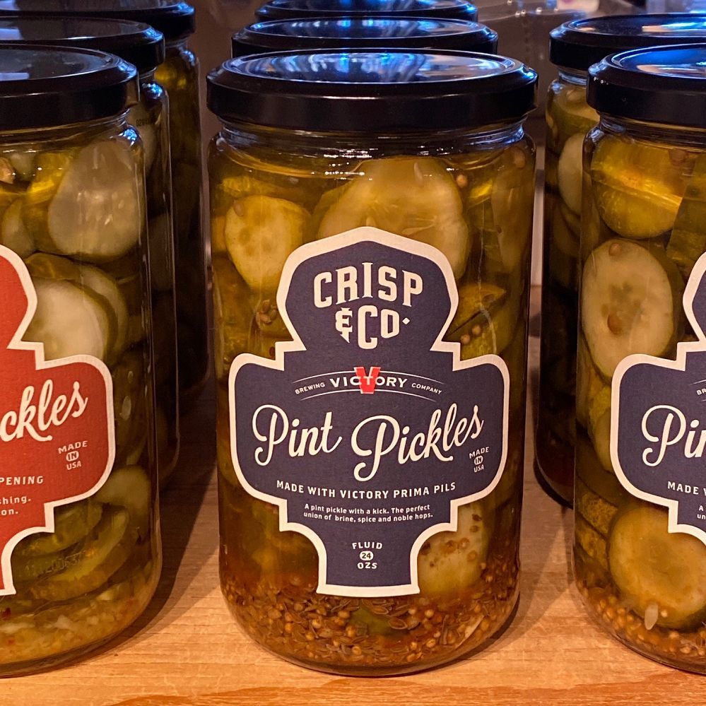 Crisp & Co Victory Brewing Pint Pickles