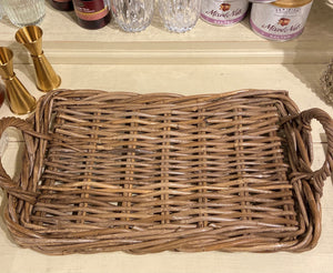 Rattan Tray in Smaller Size