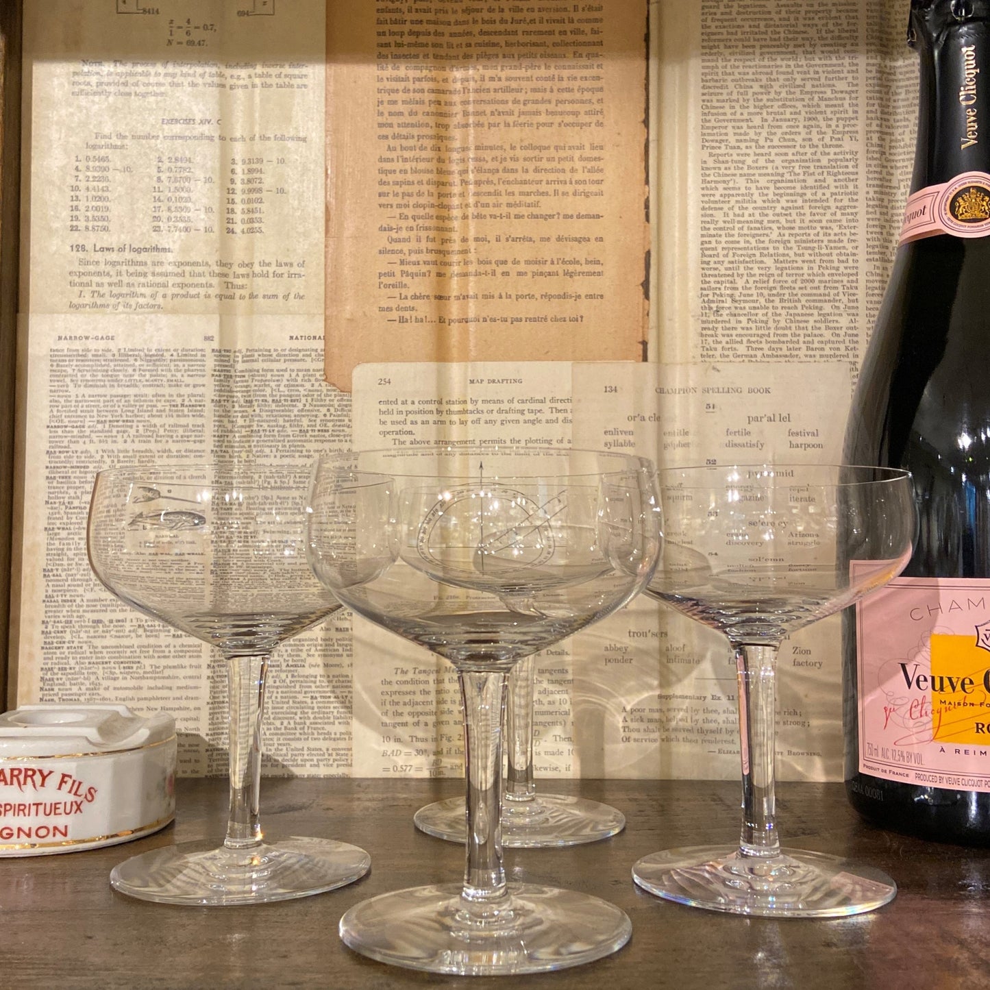 Vintage Baccarat Champagne Coupe