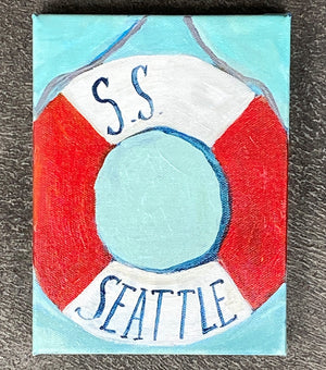 SS Seattle Life Ring by Mindy Carpenter