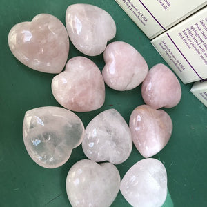 Rose Quartz Heart