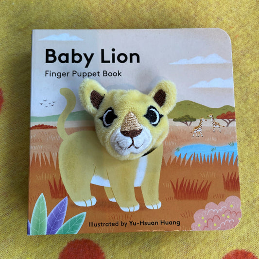 Baby Lion Finger Puppet Book