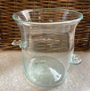 French Glass Champagne Bucket