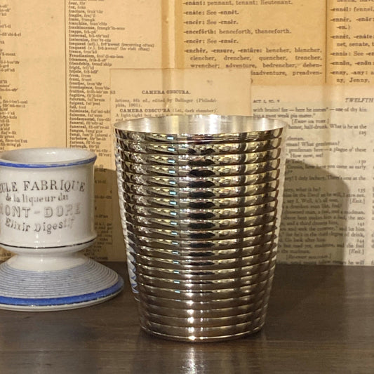Mint Julep Cup, Fully Ribbed