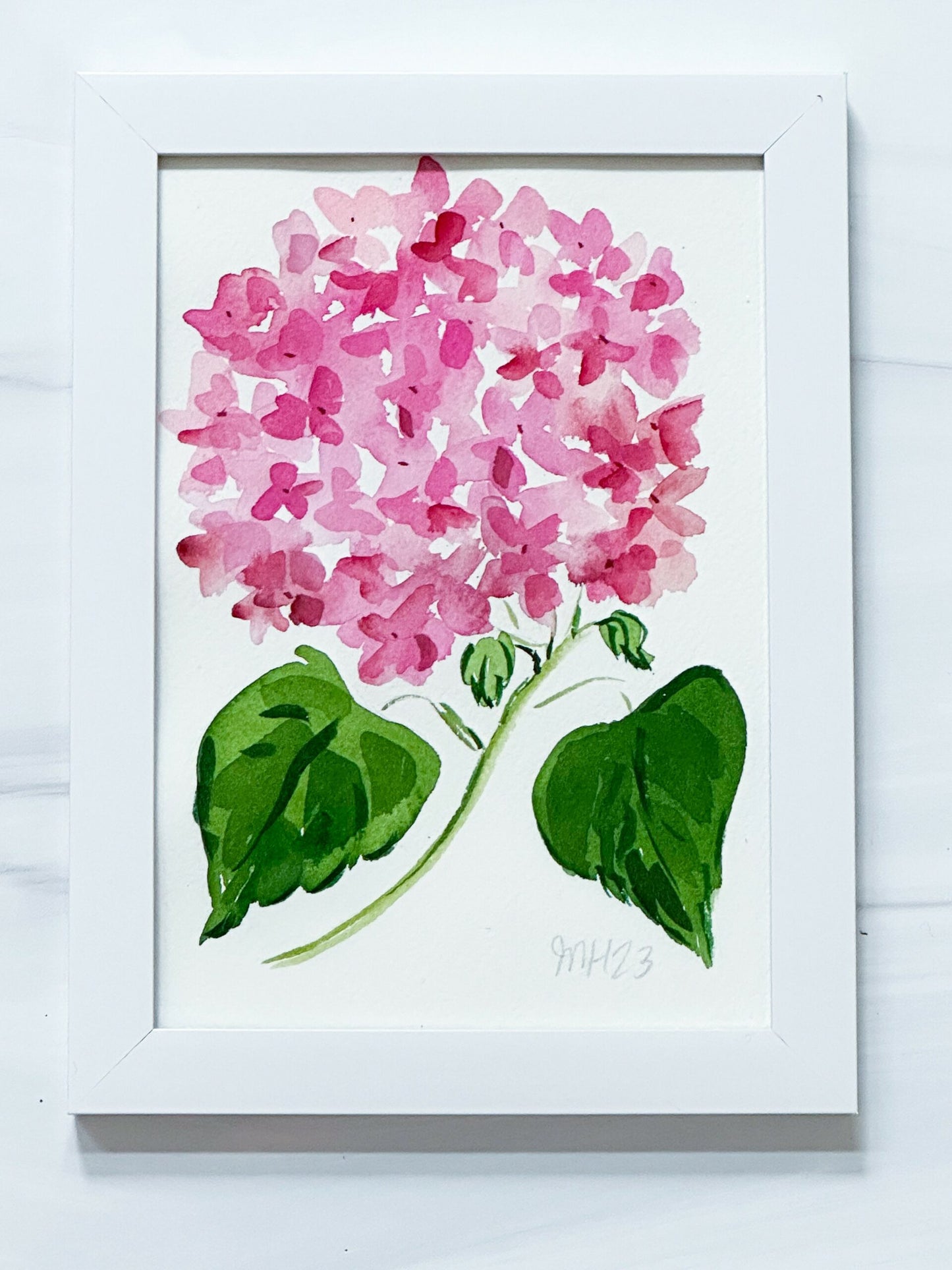 Pink Hydrangea No. 05 by Jeanne McKay Hartmann