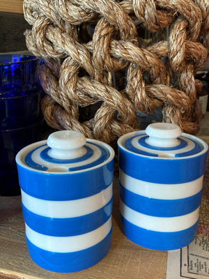 Cornishware Blue Marmalade Jar