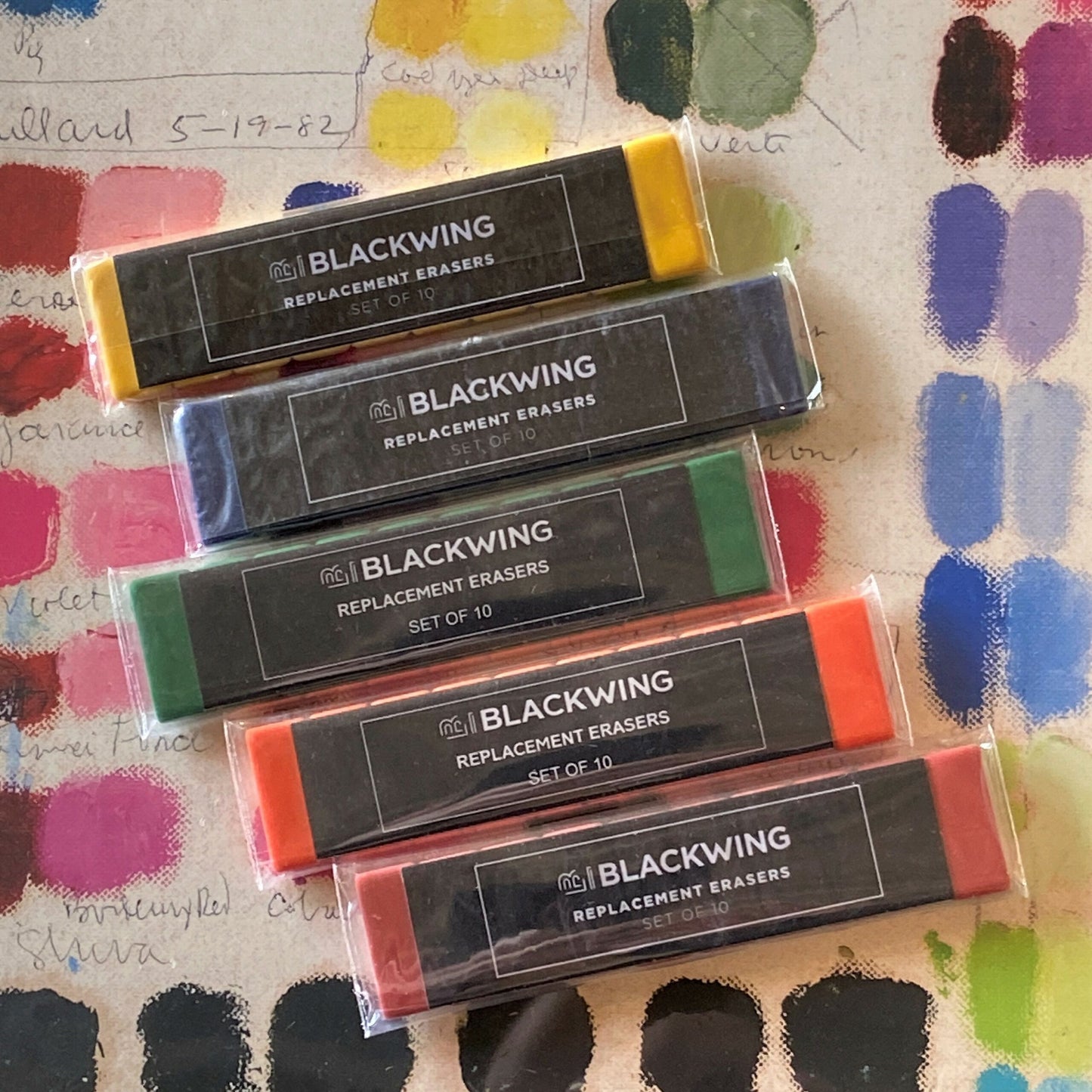 Blackwing Eraser Set, Green