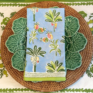 Palms and Pineapple Napkin Set