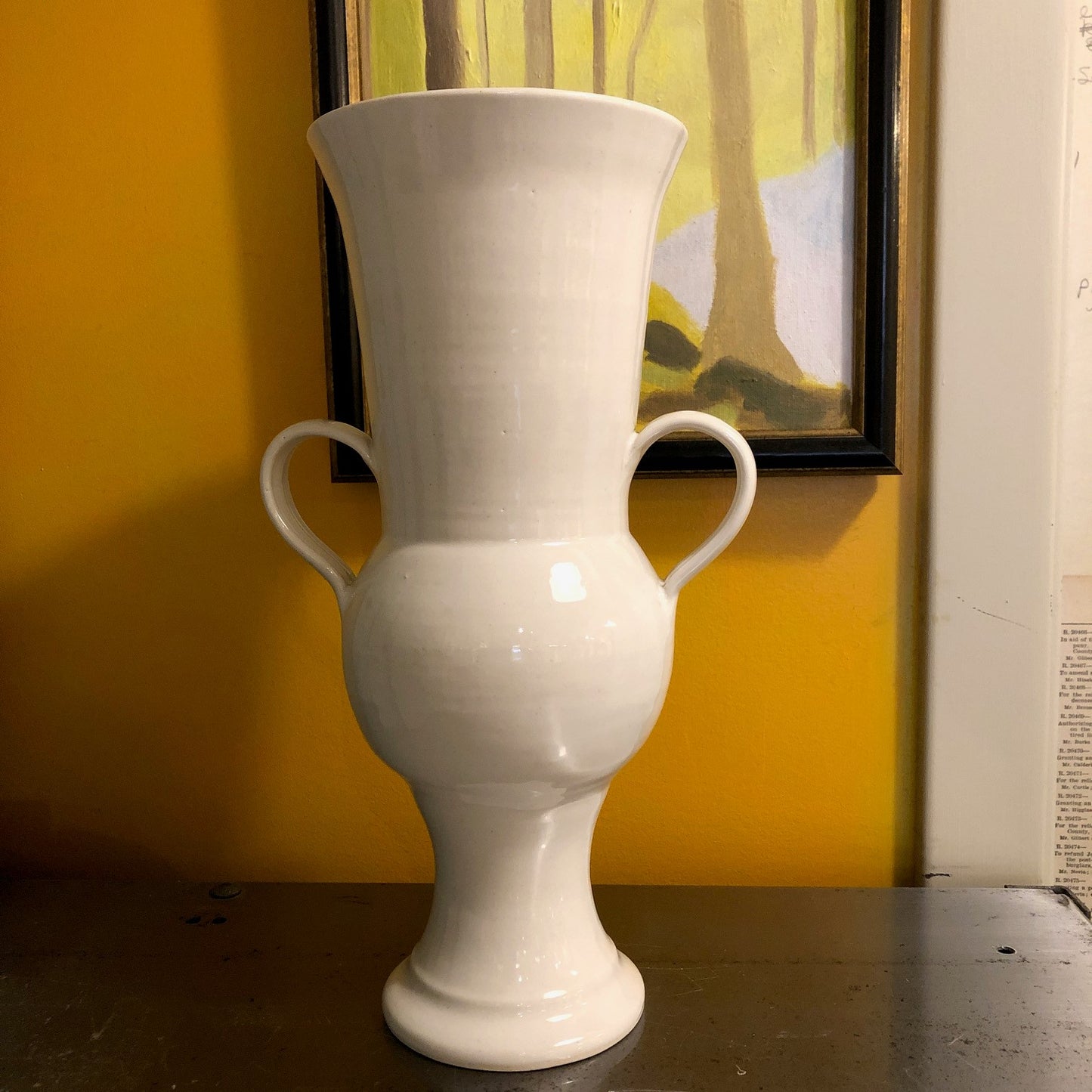 Bellied Pedestal Vase