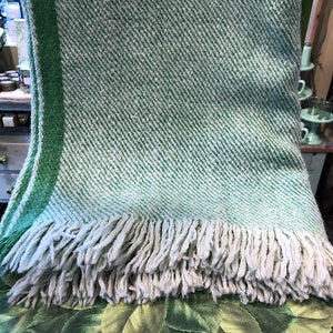 Green Twill Blanket