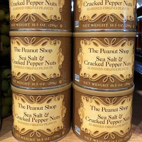 Sea Salt & Cracked Pepper Peanuts