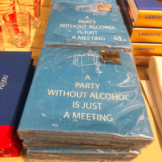 A Party Without Alcohol Napkins