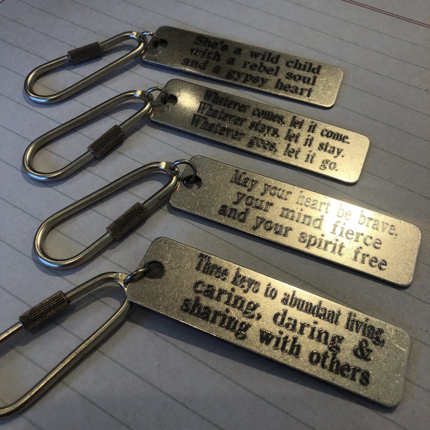 Three Keys Keychain
