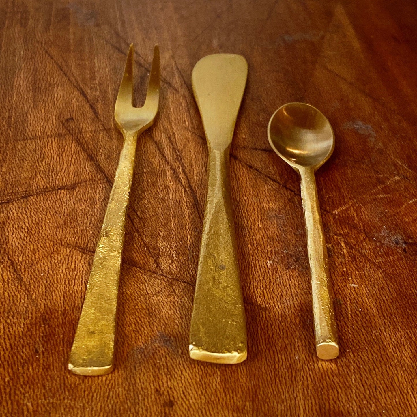 Brass Cheese Spreader