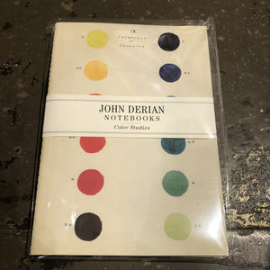 John Derian Color Study Notebook Set