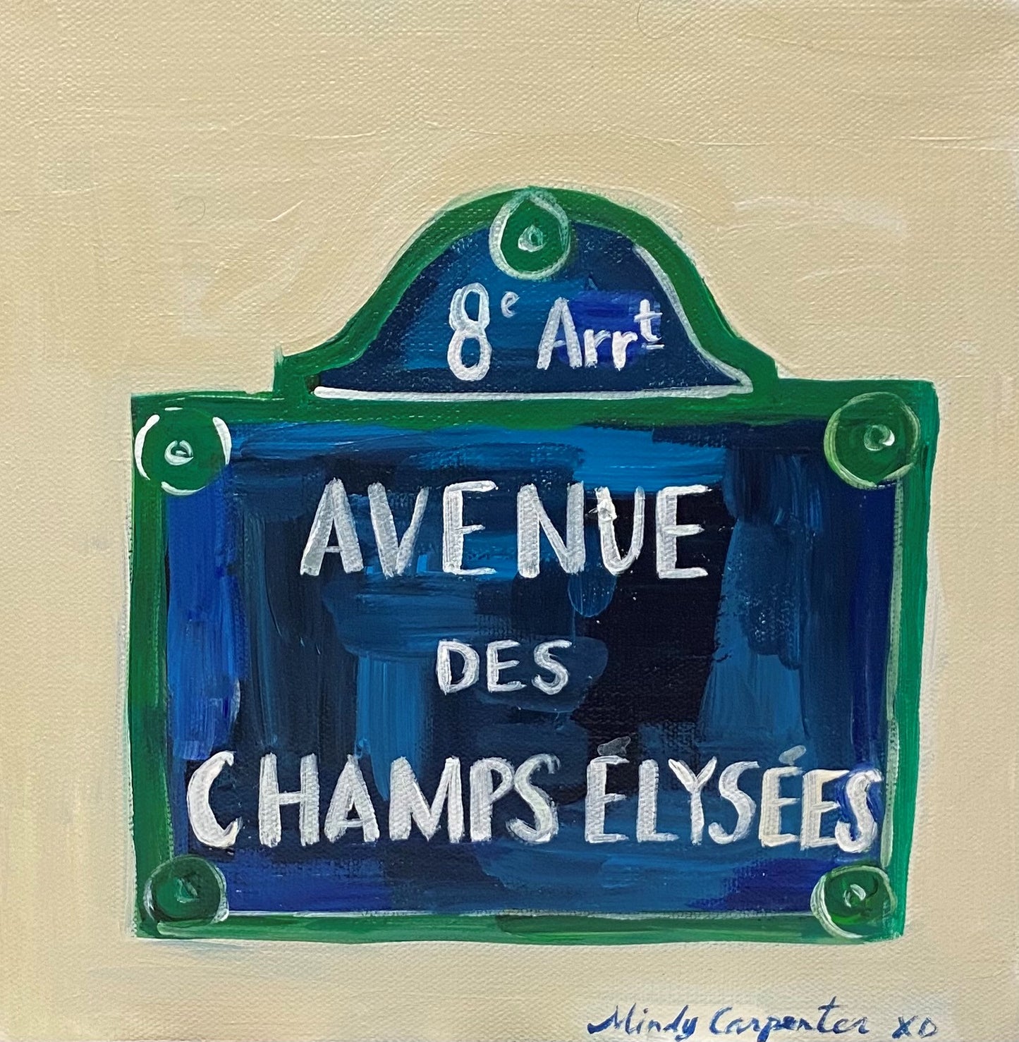 Champs des Elysees by Mindy Carpenter