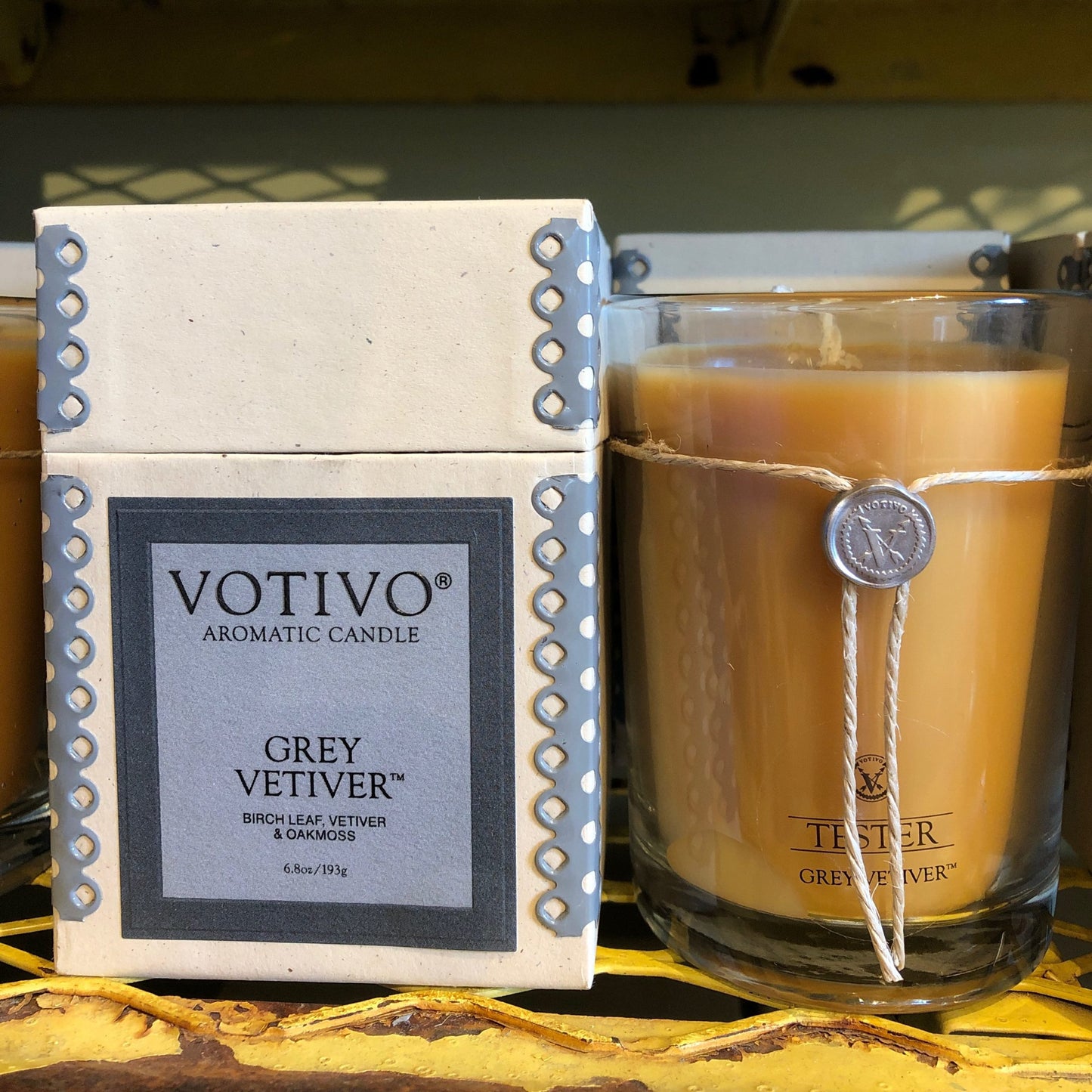 Grey Vetiver Candle