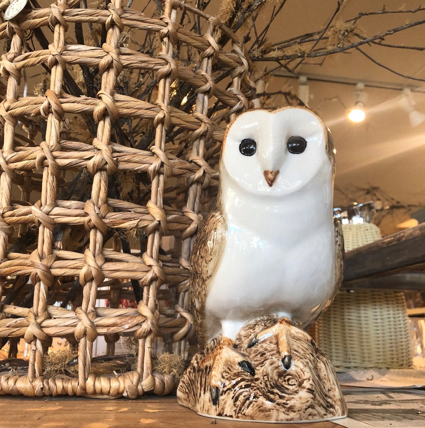 Barn Owl Vase