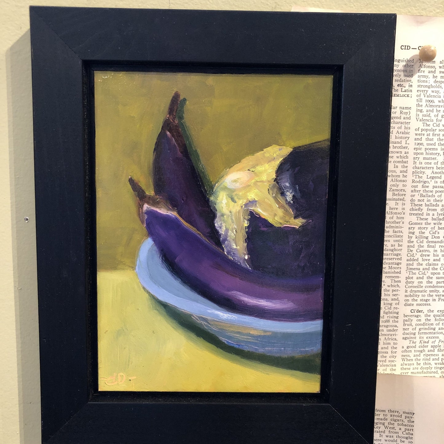 Eggplants by Donna Dumont