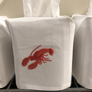 Lobster Tissue Box Cover