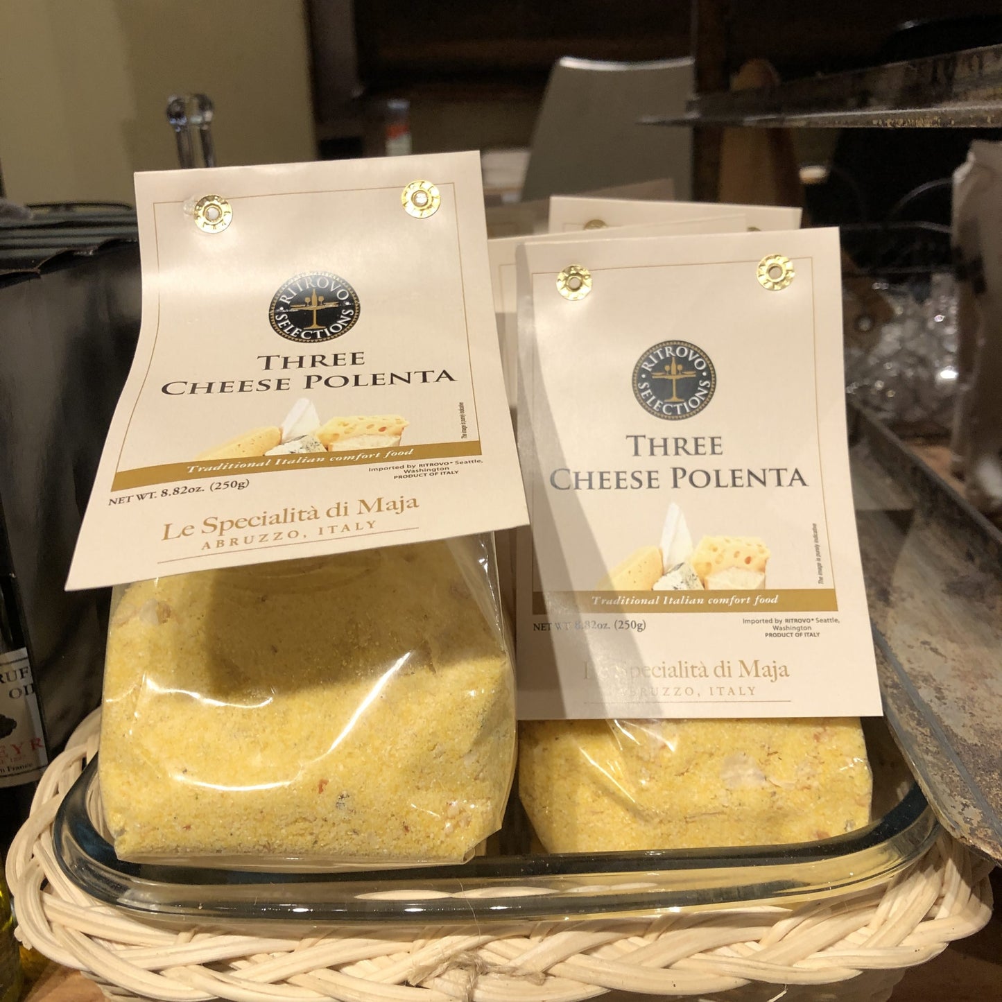 Three Cheese Polenta