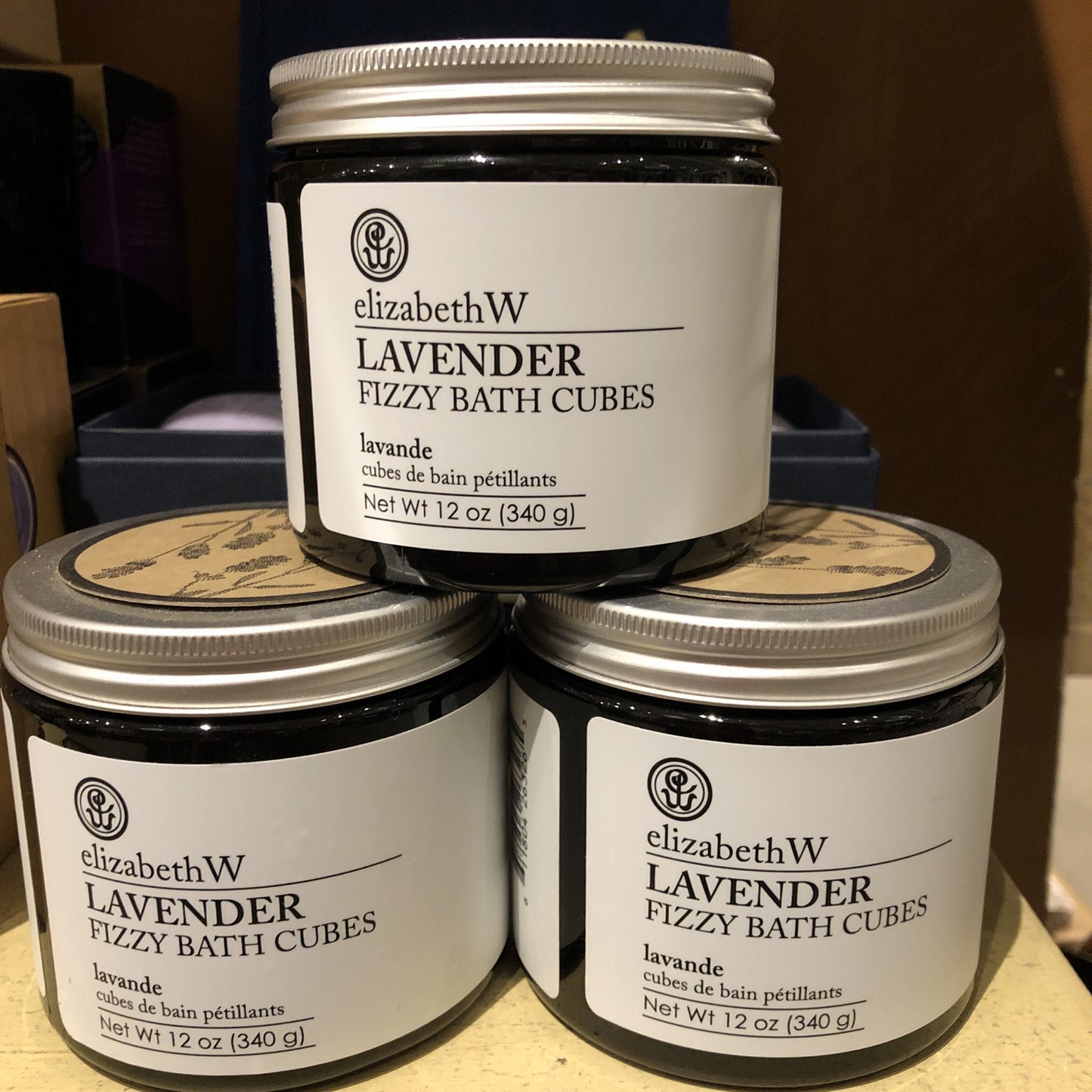 Lavender Fizzy Bath Cubes
