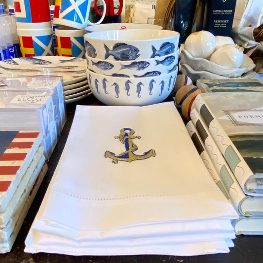 Anchor Hand Towel