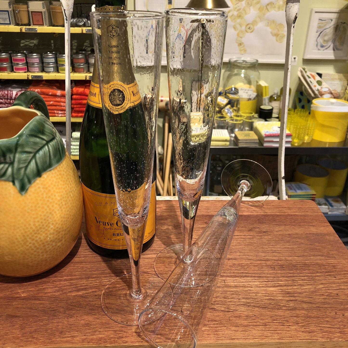 Bubble Detail Champagne Flute