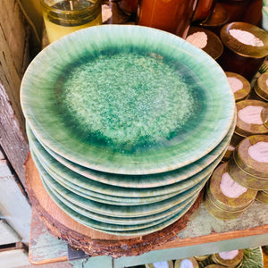 Salad Plate in Emerald