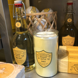 Orange Water Candle