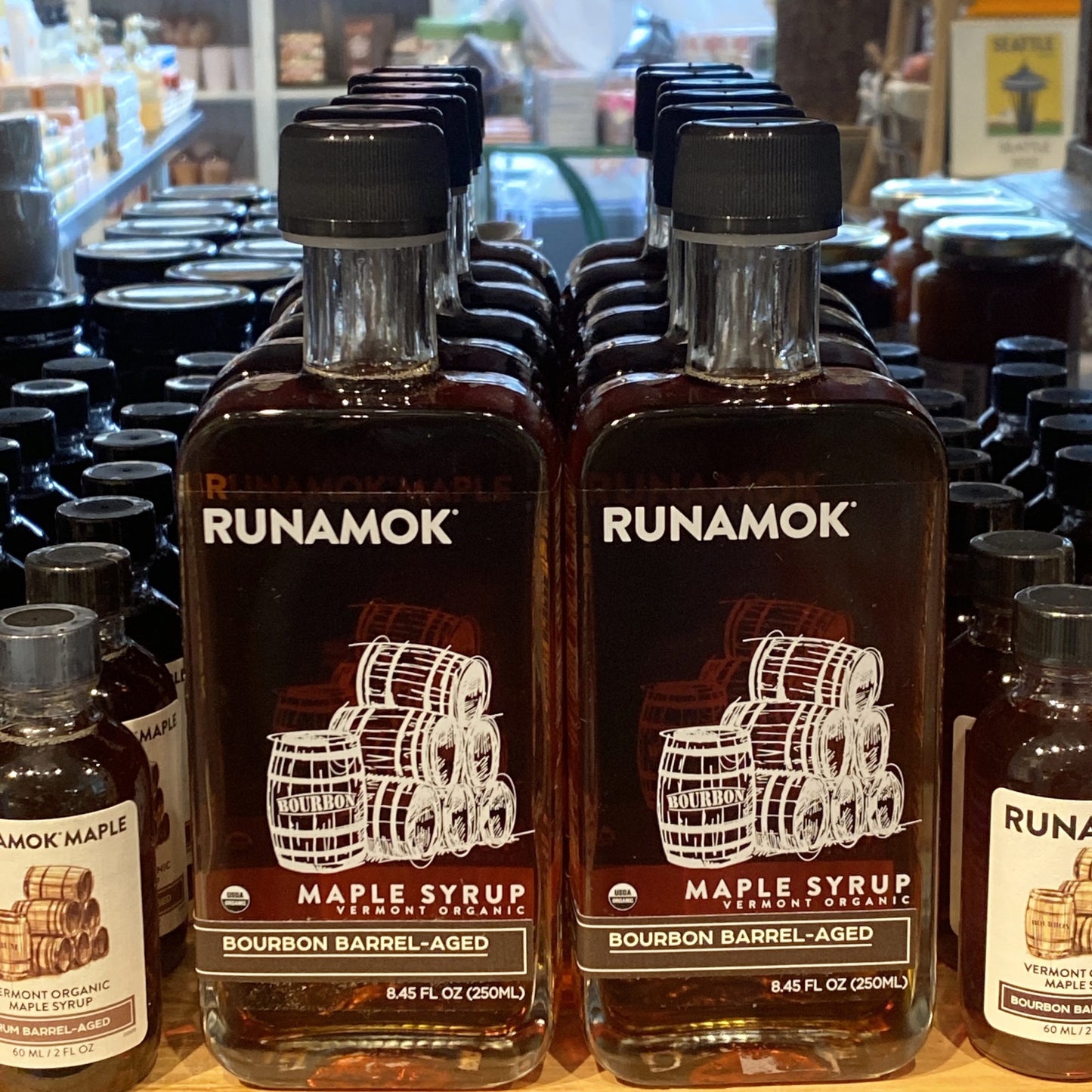 Bourbon Barrel Aged Maple Syrup Runamok