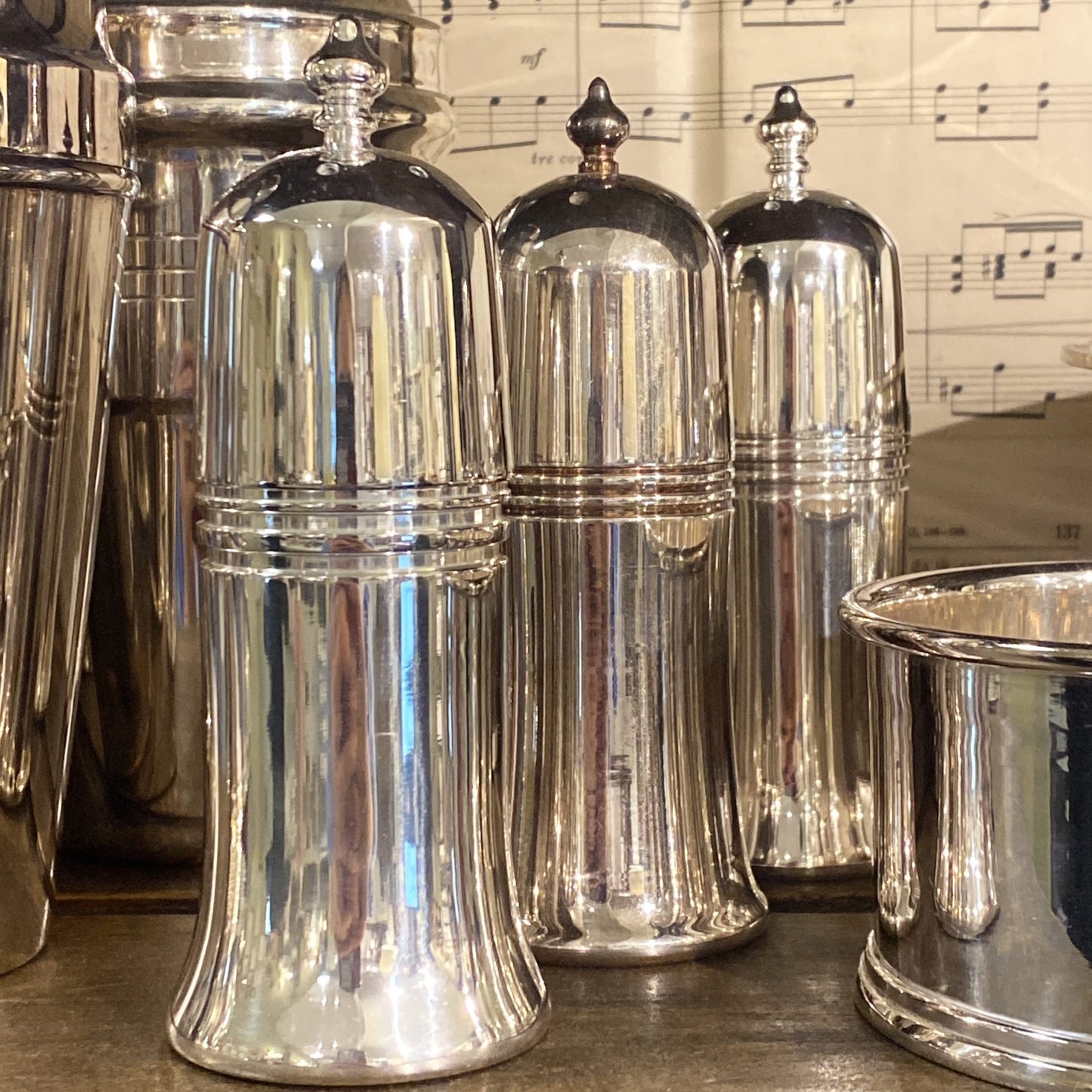 Vintage Hotel Silver Sugar Shaker