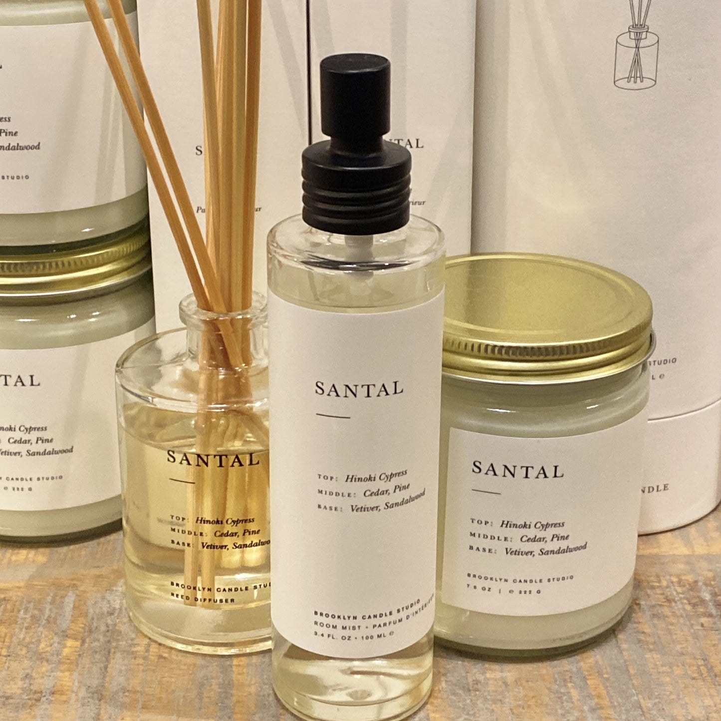 Santal Jar Candle