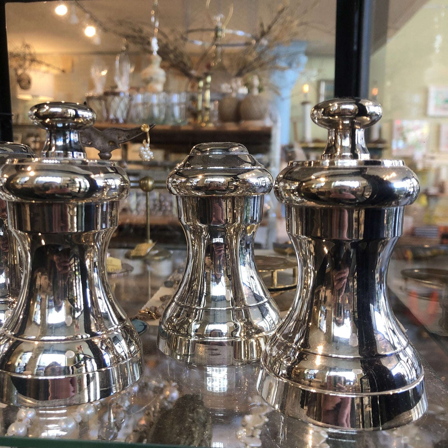 Silver Salt and Pepper Shaker