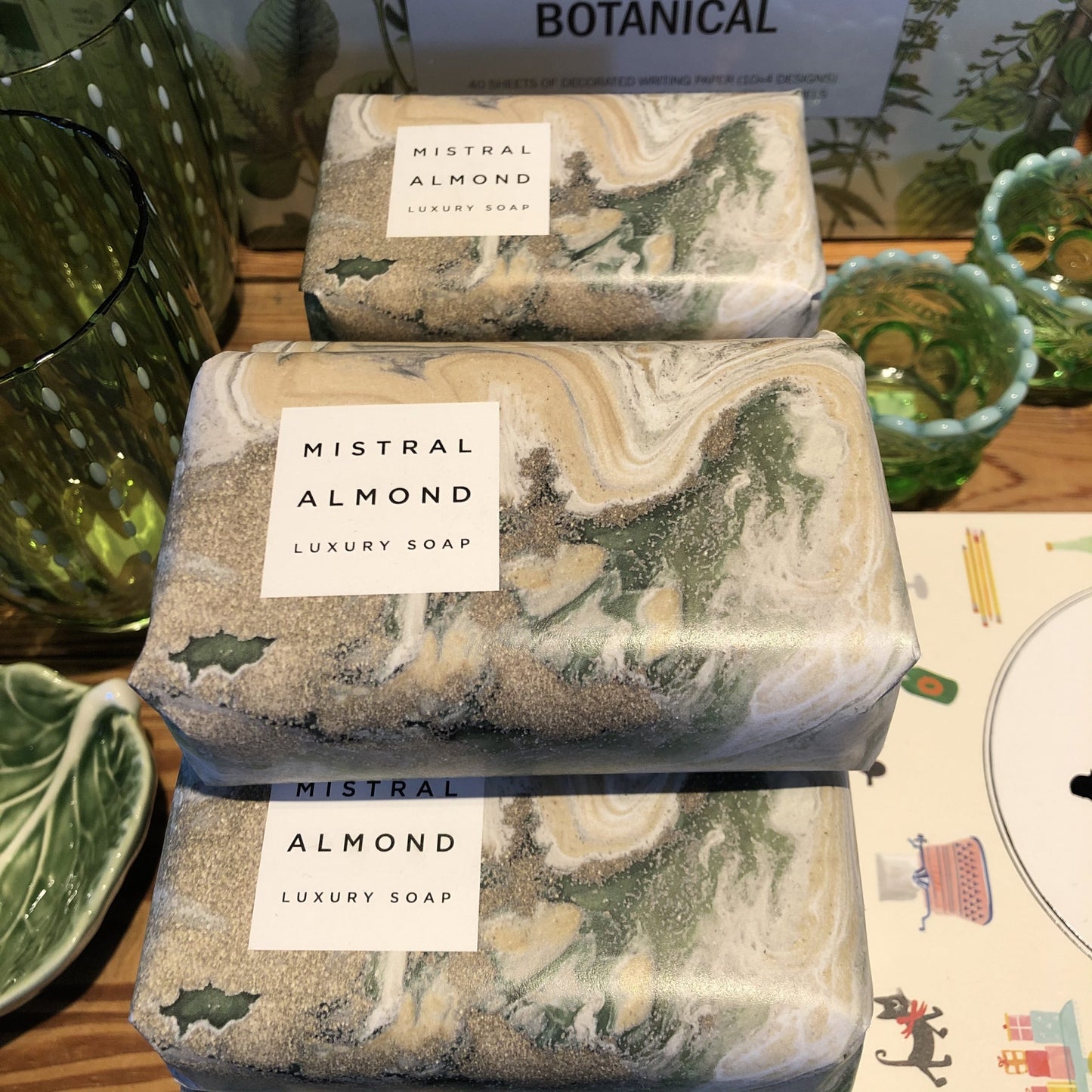Almond Marble Bar Soap