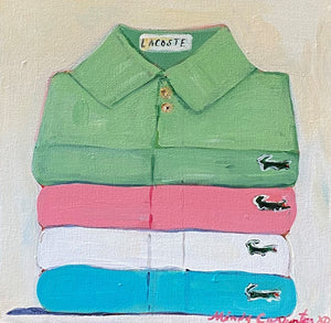 Lacoste Stack Pink & Green by Mindy Carpenter