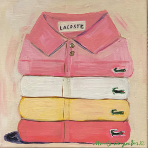 Lacoste Stack Pastels by Mindy Carpenter