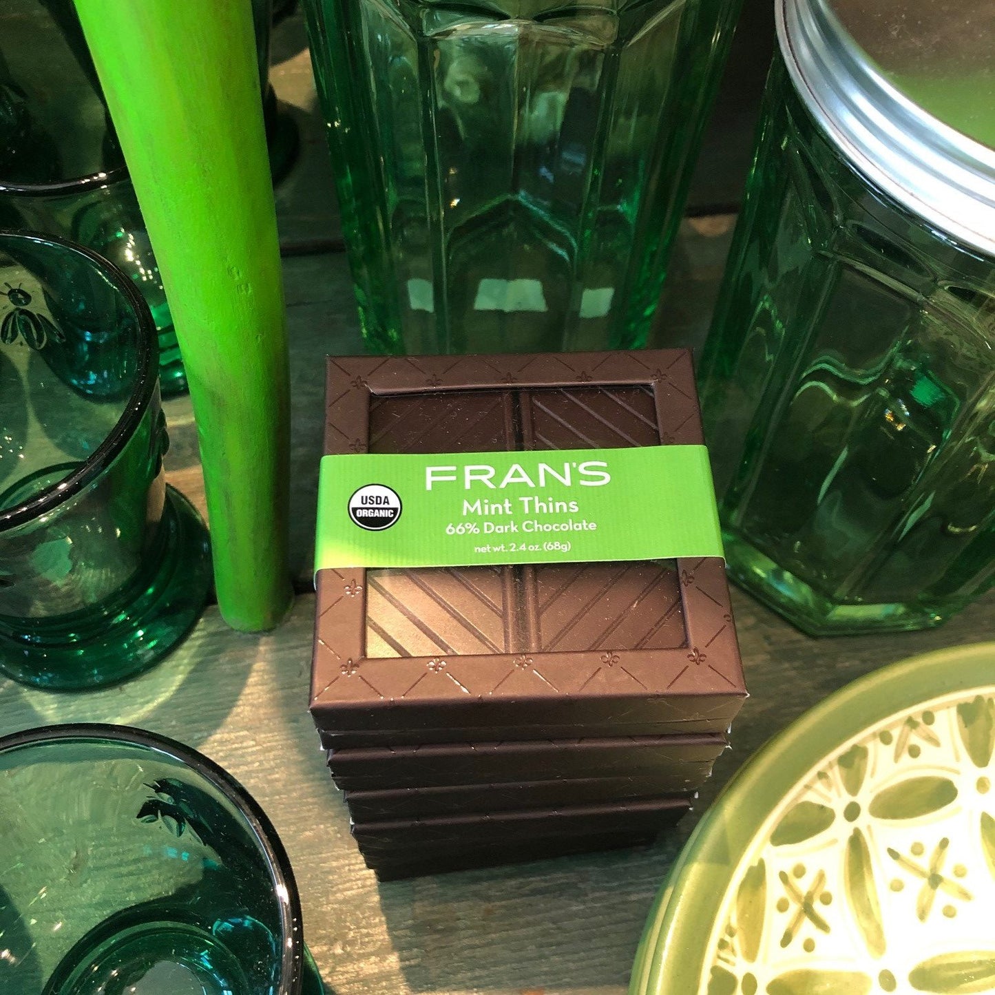 Fran's Dark Chocolate Mint Thins