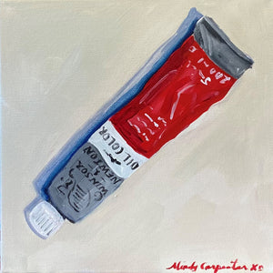 Red Oil Paint by Mindy Carpenter